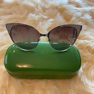 Kate Spade Marietta Sunglasses - Gold